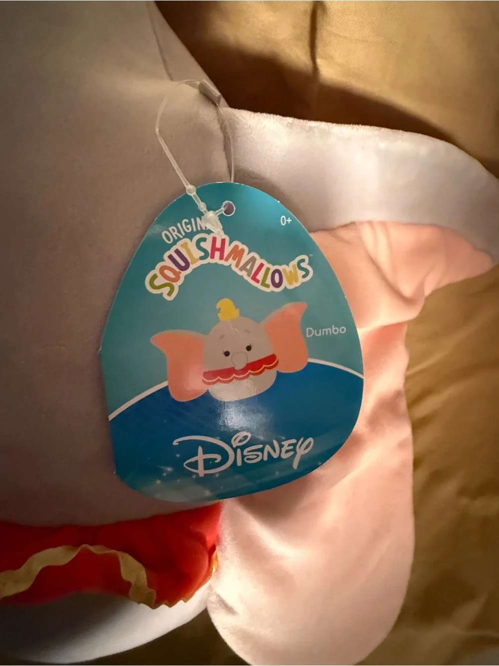 Gray Disney Dumbo the Elephant Plush Toy - Soft Kids Stuffed Animal- nwt